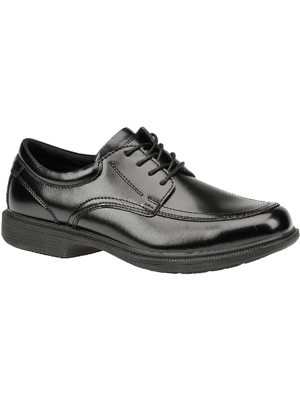 Men's Durable Boots Mens Leather Lace Up Derby Shoes