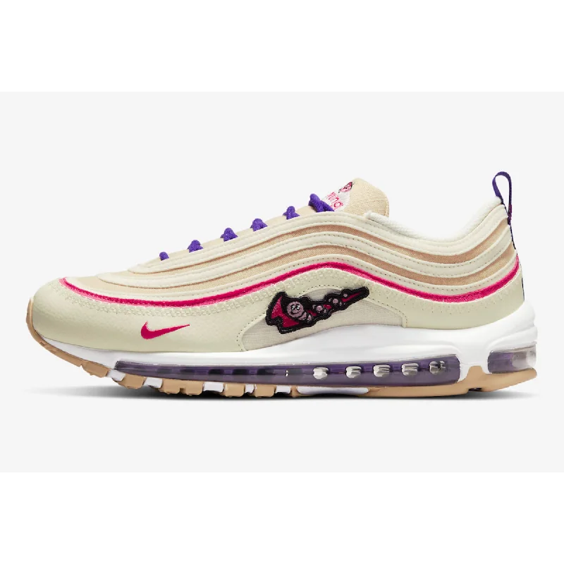 Seasonal Sale On High-Quality Shoes Nike Air Max 97 SE Sesame/Electro Purple  DH4759-200 Men's