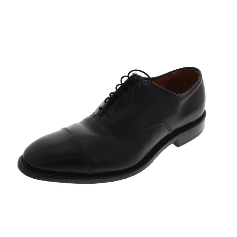 Men's Flexible Boots Park Avenue Mens Leather Dress Cap Toe Oxfords
