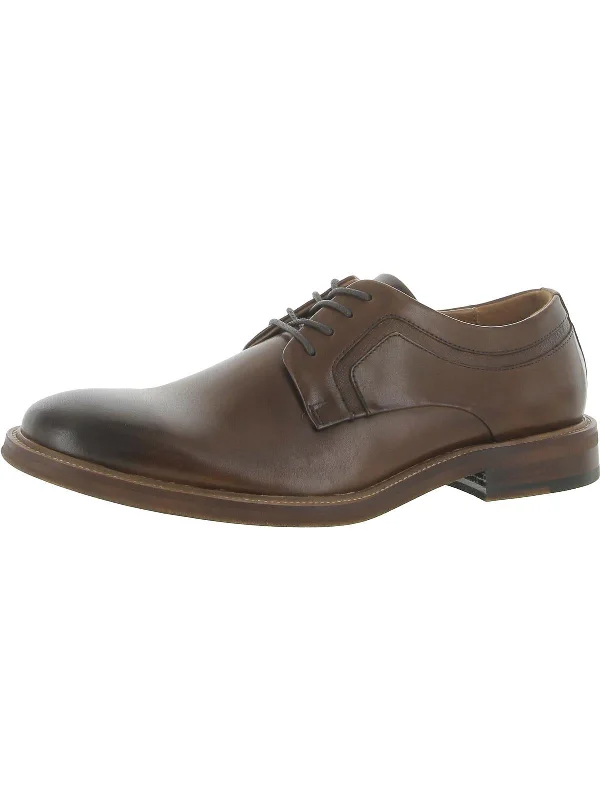 Elegant Shoes For Formal Events Prewitt Mens Leather Lace-Up Oxfords