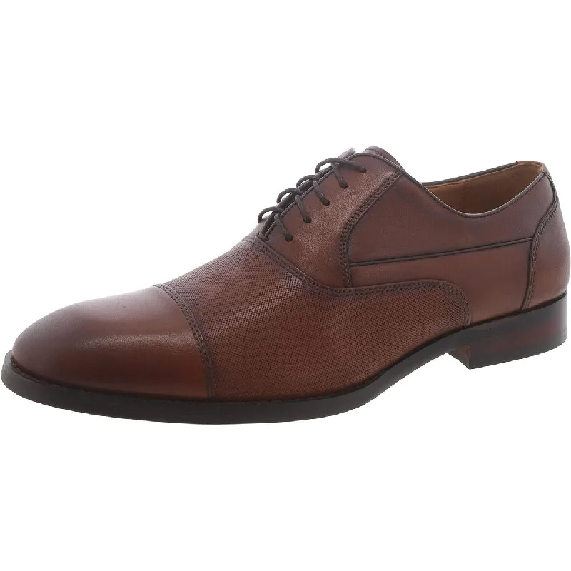 Men's Sporty Boots Proctor Mens Leather Textured Oxfords