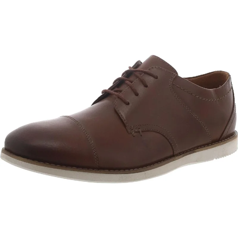 Men's Moisture-Wicking Boots Raharto Vibe Mens Cushioned Footbed Lace Up Oxfords