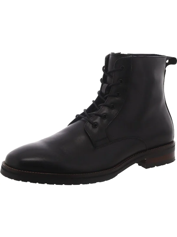 Men's Elegant Shoes Sixtet Mens Leather Lace-up Derby Shoes