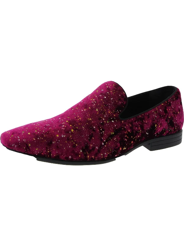 Men's Stylish Boots Stellar Mens Velvet Slip-On Loafers