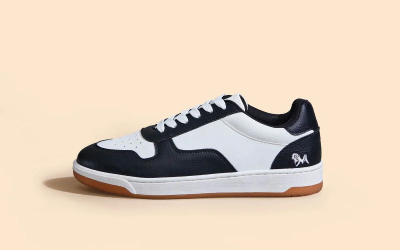 Men's Moisture-Wicking Shoes The Hipsters : Black-White