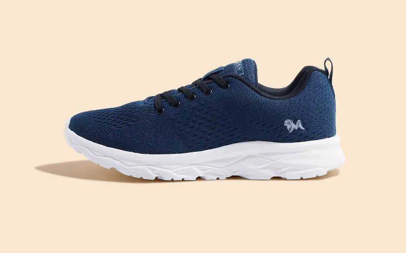 Men's Modern Shoes The Saunterers : Navy Blue