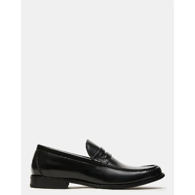 Exclusive Discount On Stylish Shoes Troye Black Leather