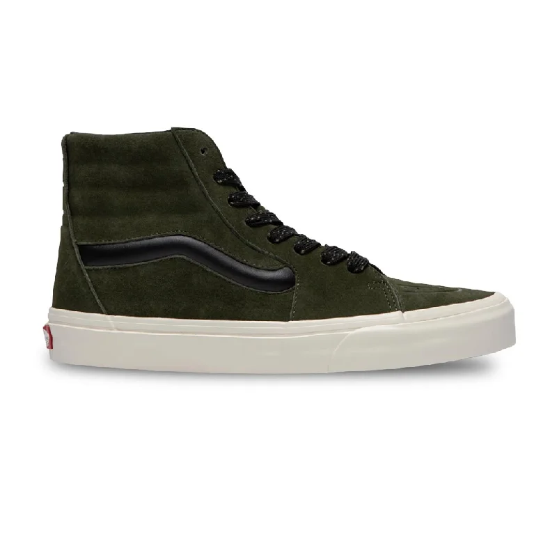 Men's Shock-Absorbing Shoes Vans - Unisex Sk8-Hi XL Nubuck Shoes (5KRYBIQ)