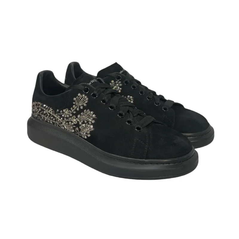 Alexander McQueen/Low-Sneakers/EU 43/Suede/BLK/