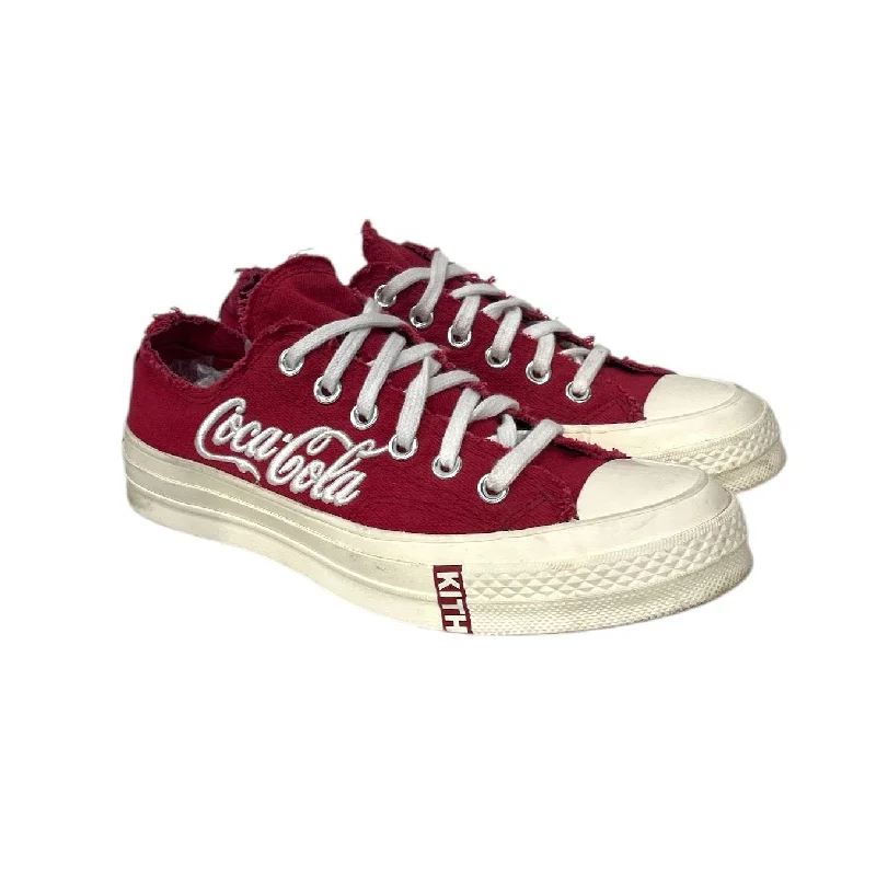 CONVERSE/Coca･Cola/Low-Sneakers/US 7.5/Cotton/BRD/