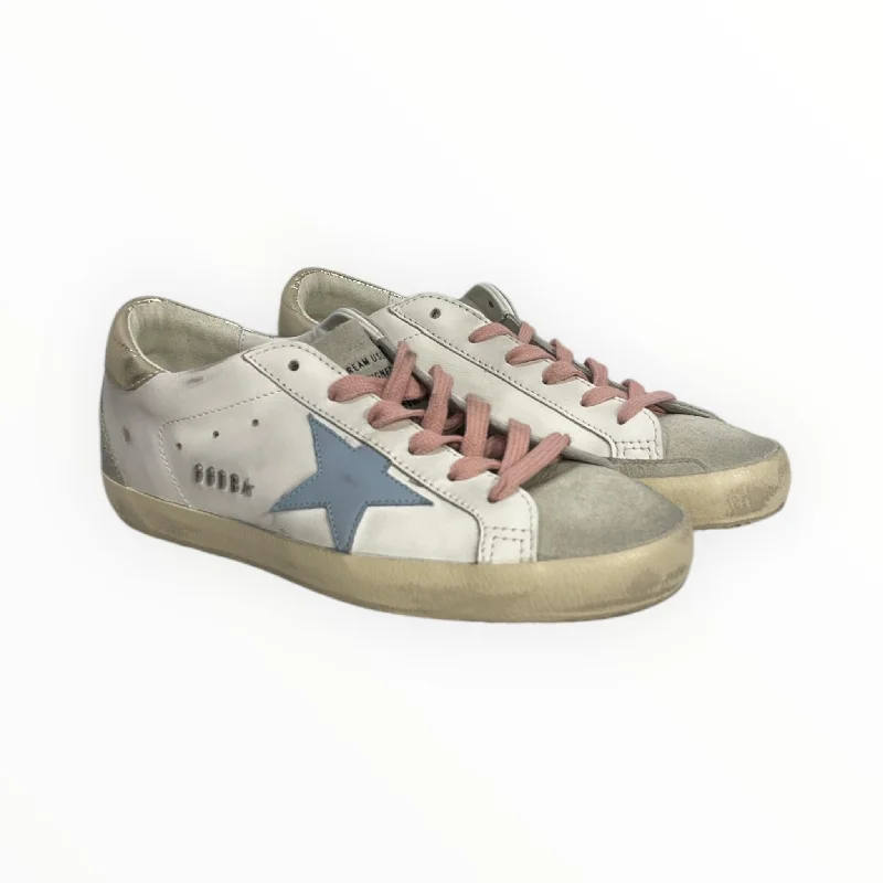 GOLDEN GOOSE/Low-Sneakers/EU 38/Leather/WHT/