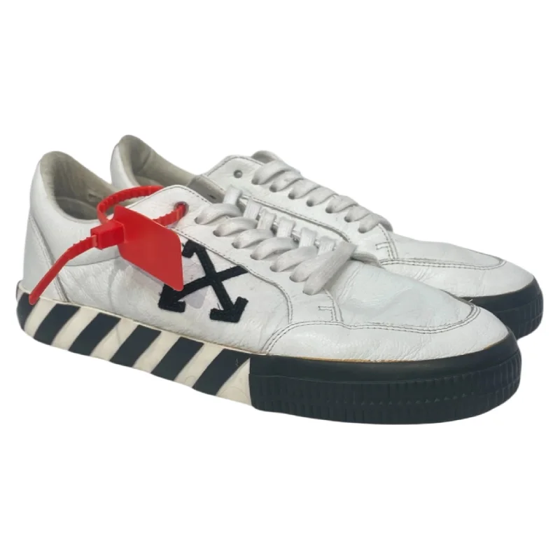 OFF-WHITE/Low-Sneakers/EU 43/Leather/WHT/Vulcanized