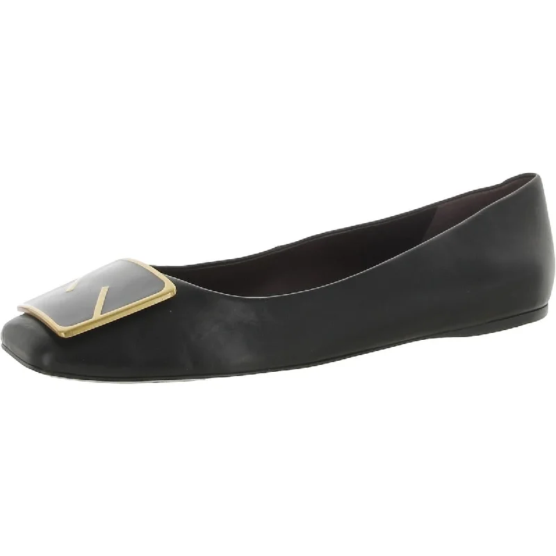 Flexa Amaya 3 Womens Leather Square Toe Ballet Flats