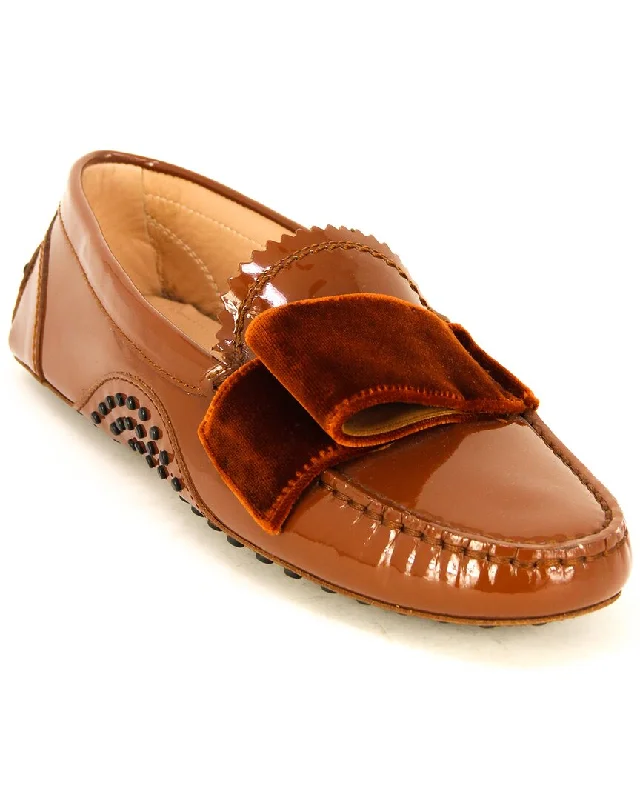 Tod’S Gommino Patent Moccasin