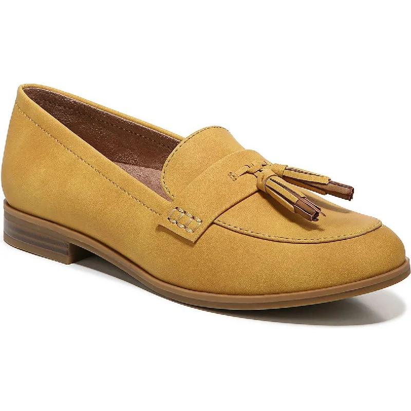 Marco Womens Tassel Slip On Loafers