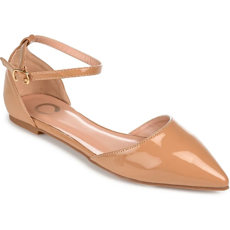 Womens Patent Pointy Toe D'Orsay