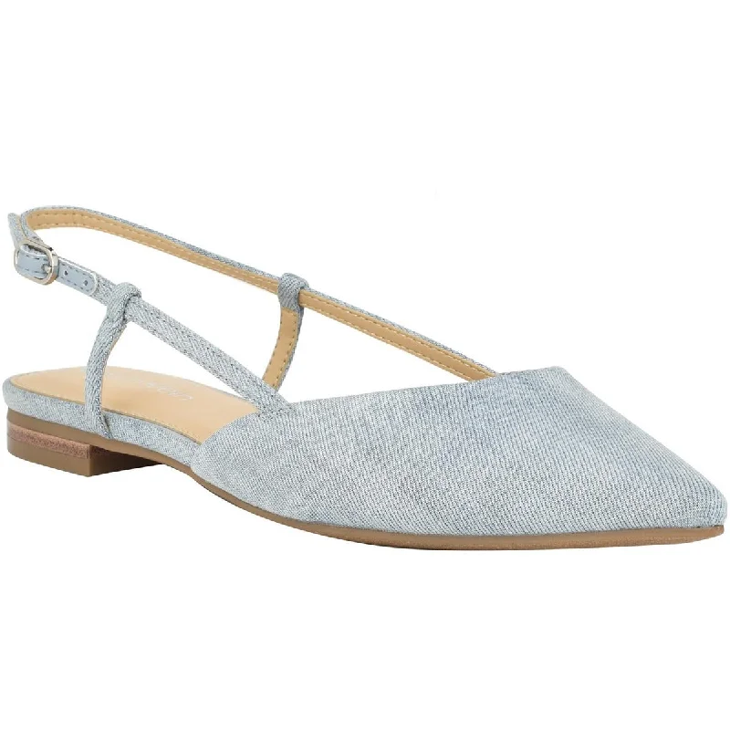 Stephany 2 Womens Denim Slingbacks