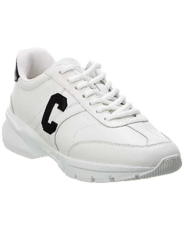 Celine Runner Cr-02 Leather Sneaker