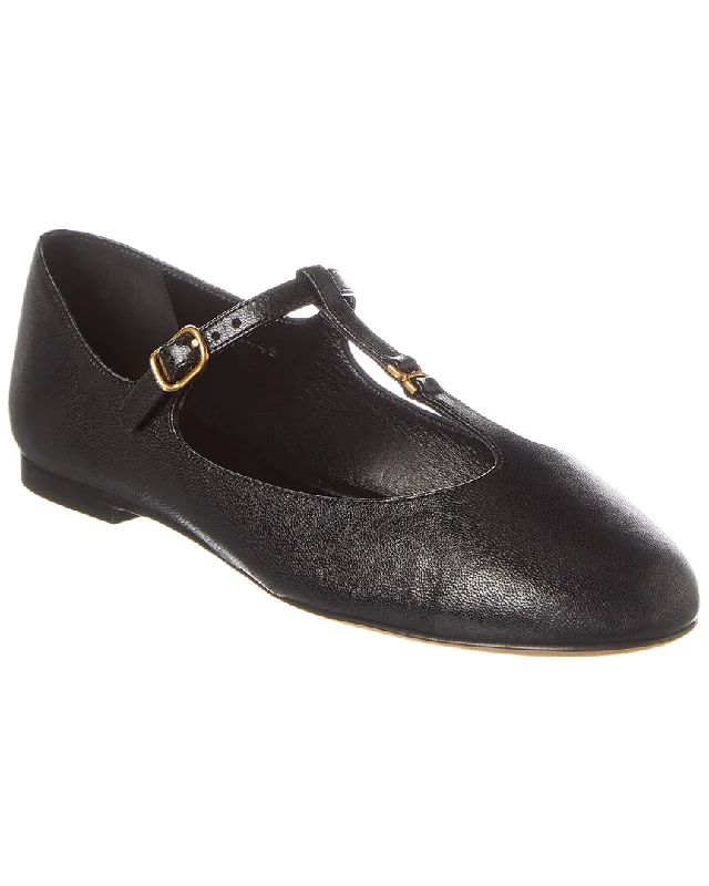 Chloé Marcie Leather Ballerina Flat