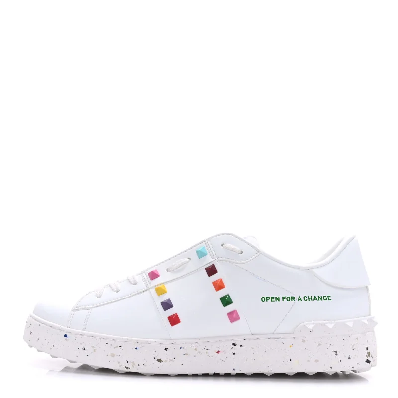 Valentino Garavani Rockstud Open For A Change Sneakers