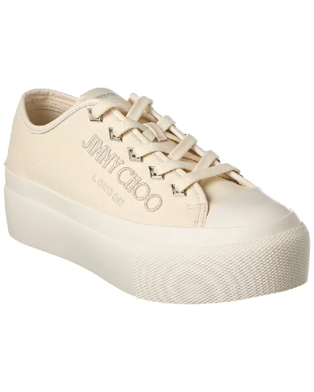 Jimmy Choo Palma Maxi/F Canvas Sneaker