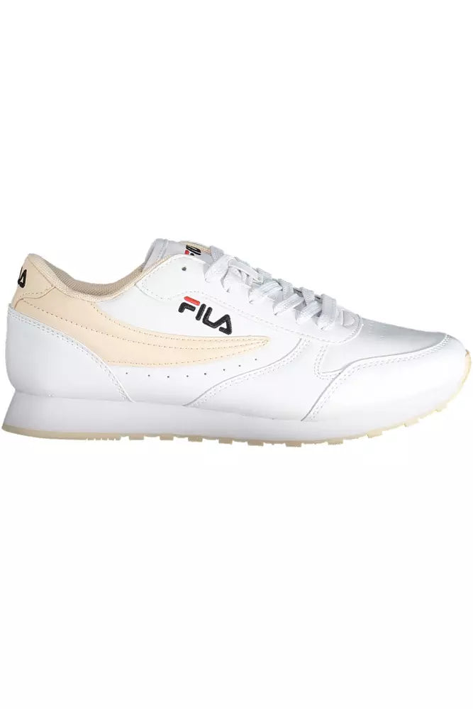 Fila White Polyethylene Women Women's Sneaker