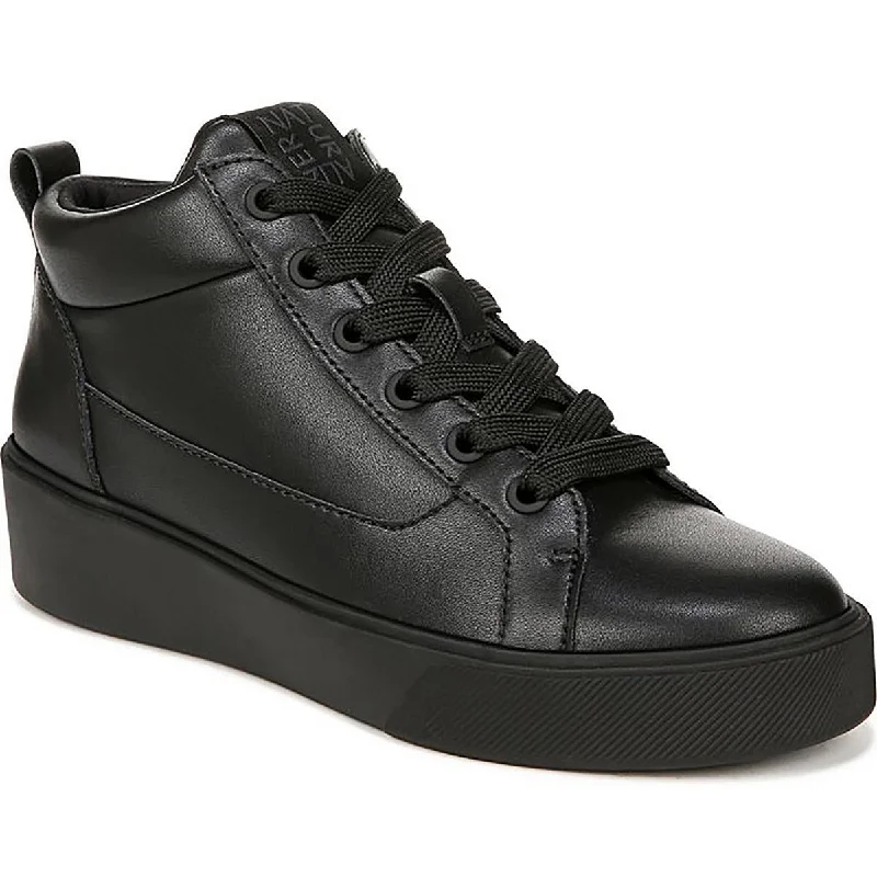 Morrison Mid Womens Leather Lace-Up Casual And Fashion Sneakers