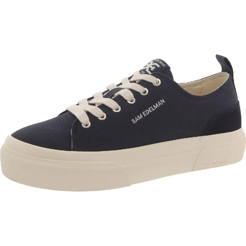 Navy Cotton/Leather