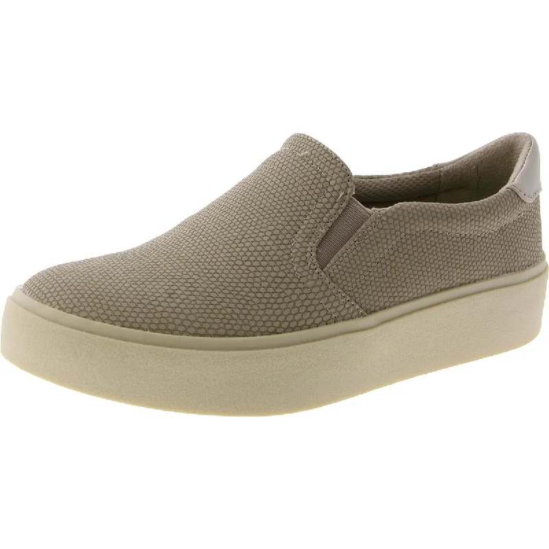 Madison Up So Womens Leather Slip On Slip-On Sneakers