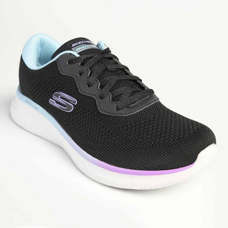 Skechers Skech-Lite Pro Lace Up Sneaker - Black