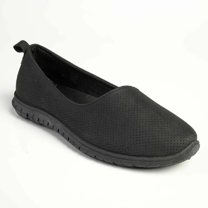 Soft style by Hush Puppies Natura Slip-On Sneaker - Black